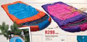 Camp Master Adventure Sleeping Bags-170(145+25)(L) x 75(W) cm Each