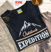Printed T-Shirt (2 Pack)-Per Pack