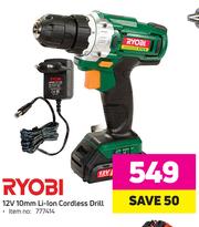 Game ryobi online cordless drill