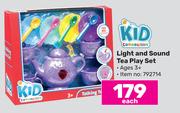 Kid Connection Light & Sound Tea Play Set-Each