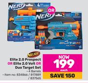 Nerf Elite 2.0 Prospect Or Elite 2.0 Volt Or Duo Target Set-Each