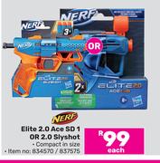 Nerf Elite 2.0 Ace SD 1 Or 2.0 Slyshot-Each