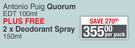 Antonio Puig Quorum EDT 100ml-Per Pack