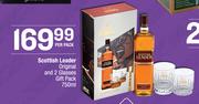 Scottish Leader Original And 2 Glasses Gift Pack-750ml Per Pack