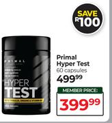 Primal Hyper Test-60 Capsules