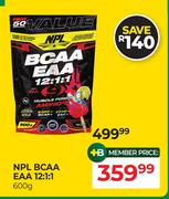 NPL BCAA EAA 12:1:1-600g