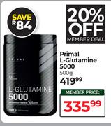 Primal L-Glutamine 5000-500g