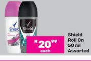 Shield Roll On Assorted-50ml Each