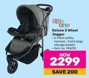 Little One Deluxe 3 Wheel Jogger
