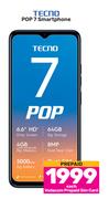 Tecno Pop 7 Smartphone-Each
