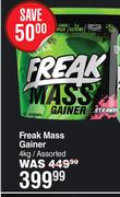 Muscle Junkie Freak Mass Gainer Assorted-4kg
