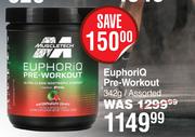 Muscletech EuphoriQ Pre-Workout Assorted-342g