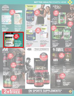 Dis-Chem : Healthy Living Foods & Sports (12 September - 13 October 2024), page 19
