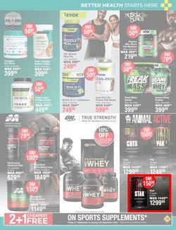 Dis-Chem : Healthy Living Foods & Sports (12 September - 13 October 2024), page 19