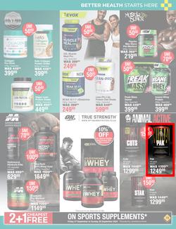 Dis-Chem : Healthy Living Foods & Sports (12 September - 13 October 2024), page 19