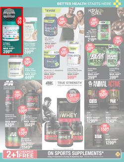 Dis-Chem : Healthy Living Foods & Sports (12 September - 13 October 2024), page 19