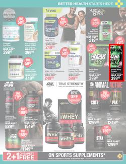 Dis-Chem : Healthy Living Foods & Sports (12 September - 13 October 2024), page 19