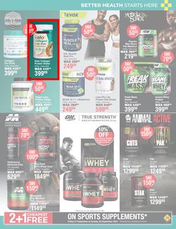 Dis-Chem : Healthy Living Foods & Sports (12 September - 13 October 2024), page 19