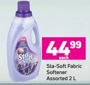 Sta Soft Fabric Softener Assorted-2L Each
