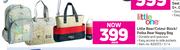 Little One Little Bear/Colour Block/Polka Bear Nappy Bag-Each
