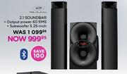 Digital 2.1 Bluetooth Soundbar