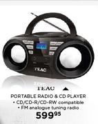 Teac Portable Radio & CD Player