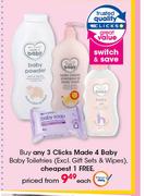 Clicks Made 4 Baby Baby Toiletries(Excl.Gift Sets & Wipes)-Each
