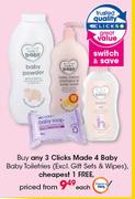 Clicks Made 4 Baby Baby Toiletries(Excl.Gift Sets & Wipes)-Each