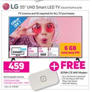 LG 55" UHD Smart LED TV 55UN7100PVA.AFB-On My Gig 3