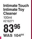 Intimate Touch Intimate Toy Cleaner-100ml