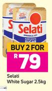 Selati White Sugar-For 2 x 2.5Kg