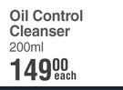 Acne Solutions Dermaceutics Oil Control Cleanser-200ml Each