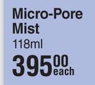 Dermalogica Clear Start Micro Pore Mist-118ml Each