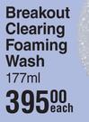 Dermalogica Clear Start Breakout Clearing Foaming Wash-177ml Each