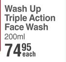 Young Solution Wash Up Triple Action Face Wash-200ml Each