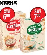 Nestle Cerelac Baby Cereal (Just Add Water) Assorted-250g Each