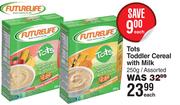 Futurelife Tots Toddler Cereal With Milk Assorted-250g Each