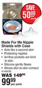 Tommee Tippee Made For Me Nipple Shields With Case-Per Pack