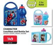 Character Lunchbox And Bottle Set-Per Set