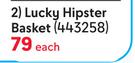 Miss Molly Lucky Hipster Basket-Each