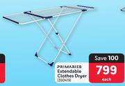 Primaries Extendable Clothes Dryer-Each