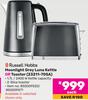 Russell Hobbs Moonlight Grey Luna Kettle Or Toaster 23211-70SA-Each