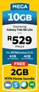 Samsung Galaxy Tab S6 Lite LTE-On My MTNChoice 10GB