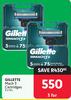 Gillette Mach 3 Cartridges-For 3 x 5's