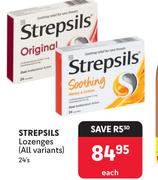 Strepsils Lozenges (All Variants)-24's Each