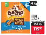 Beeno Large Dog Biscuits (All Variants)-1.6Kg Each