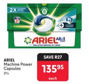 Ariel Machine Power Capsules-21's Each