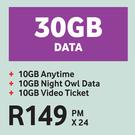 Vodafone Red Hot Dealz-30GB Data