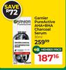 Garnier Pure Active AHA + BHA Charcoal Serum-30ml