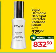 Payot Harmonie Dark Spot Corrector Radiance Serum-30ml